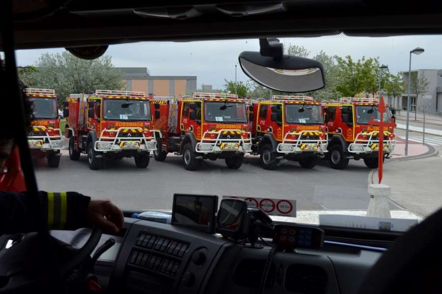 Renault Trucks entrega camiones a los Bomberos de la Comunidad de Madrid