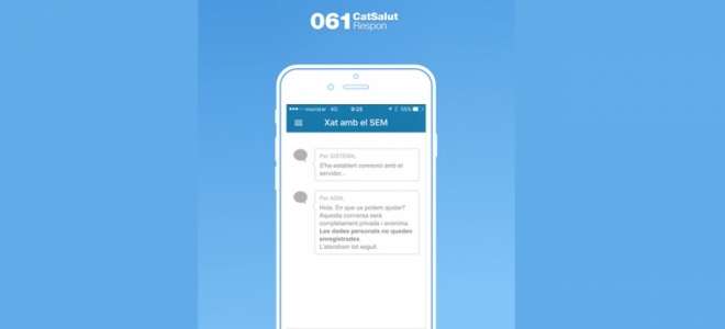 La ‘app’ 061 CatSalut Respon incorpora nuevas funcionalidades 