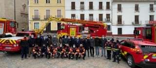 Los bomberos del consorcio de Málaga reciben nuevas unidades para su flota