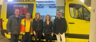 TSC dona unidades asistenciales a centros formativos de Cataluña