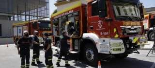Seis nuevas BRP MAN para el consorcio de bomberos de la diputación de Málaga