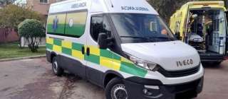 Nueva ambulancia Iveco para Ambulancias Tenorio en Melilla
