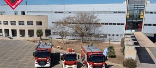 Nuevas bombas nodrizas y camión grúa para los bomberos de Alicante 