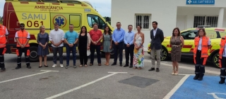 Nueva ambulancia para el SAMU 061 en Sant Josep