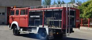 Zaragoza dona un camión de bomberos a los refugiados del Sahara