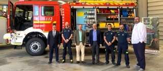Los bomberos de Salamanca estrenan un camión de MAN 