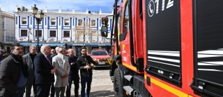 Nuevo camión bomba rural pesada para los bomberos de Valdepeñas