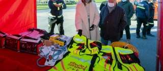 Cantabria dota de nuevo material a los bomberos para rescates en vías ferratas