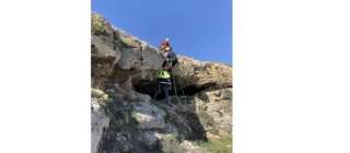 Los Bomberos de Formentera se forman en rescate de personas en medio natural