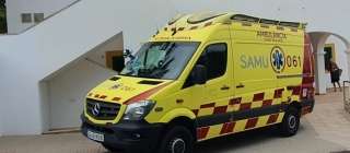 Nueva ambulancia Mercedes-Benz Sprinter para la zona norte de Ibiza
