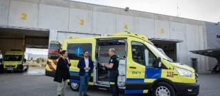Protección Civil de Lorca incorpora una ambulancia de Soporte Vital Básico