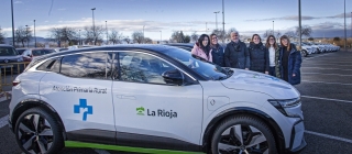 Atención Primaria de La Rioja incorpora 30 vehículos eléctricos de Renault