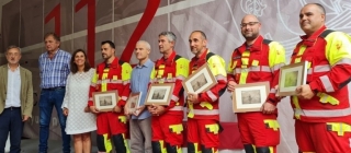 La consejera del Gobierno de Cantabria destaca la profesionalidad y humanidad de los bomberos del 112 en el 20 aniversario del parque de Valdáliga