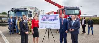 Ziegler entregará tres camiones de bomberos industriales a los Países Bajos