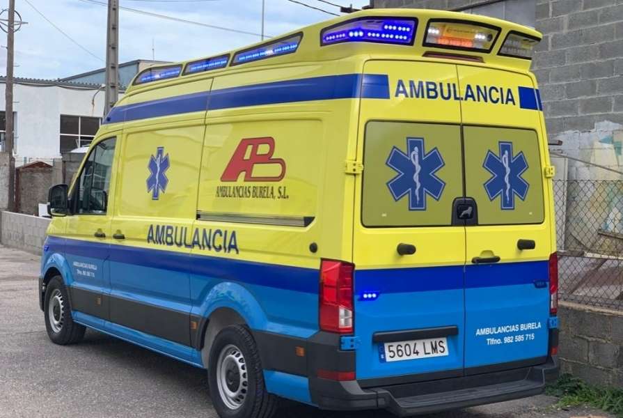 Nueva ambulancia MAN para Ambulancias Burela