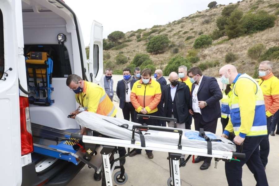 Grup La Pau presenta las primeras ambulancias eléctricas de Cataluña y el Estado