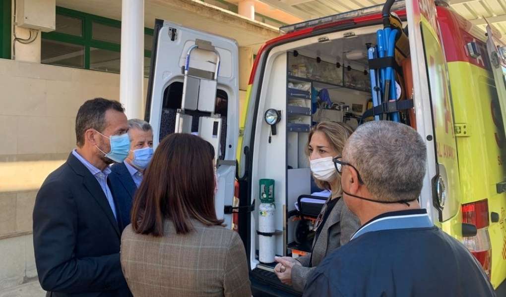 Nueva ambulancia de soporte vital avanzado Mercedes-Benz para Elche