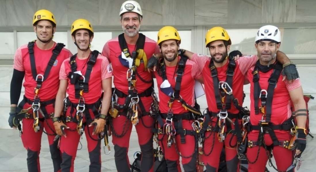 Los bomberos de Málaga ganadores del ‘SEVILLA RESCUE GREAT DAY 2021’