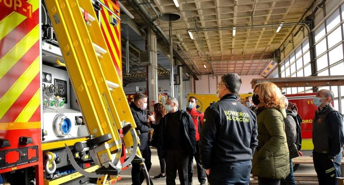 Nueva bomba urbana pesada para los bomberos de Alcorcón