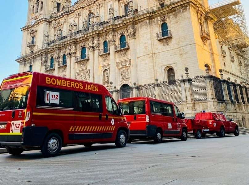 Jaén acogió una exhibición de los equipos de rescate con demostraciones en vivo 