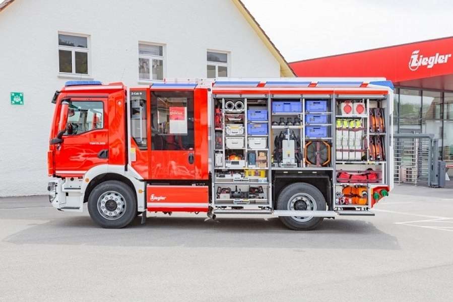 Ziegler entrega seis LF 10 sobre chasis MAN a los bomberos de Kehl y Meißenheim