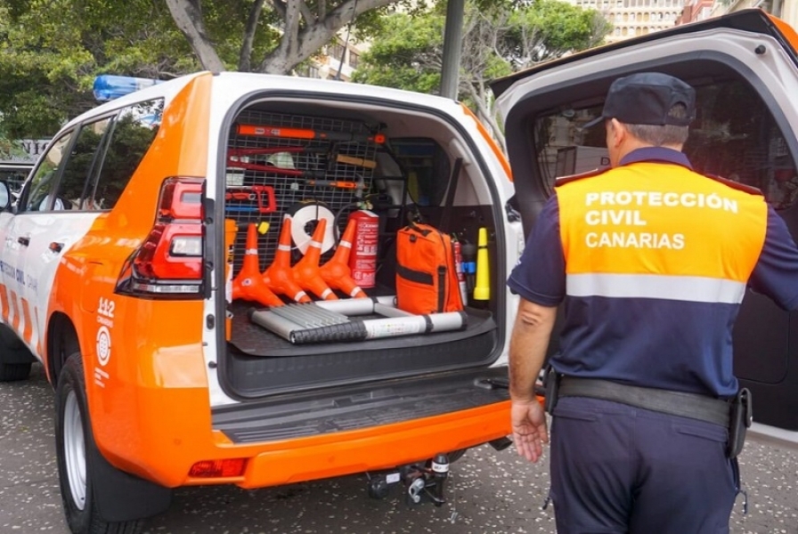  Protección Civil de Santa Cruz de Tenerife estrena tres vehículos 