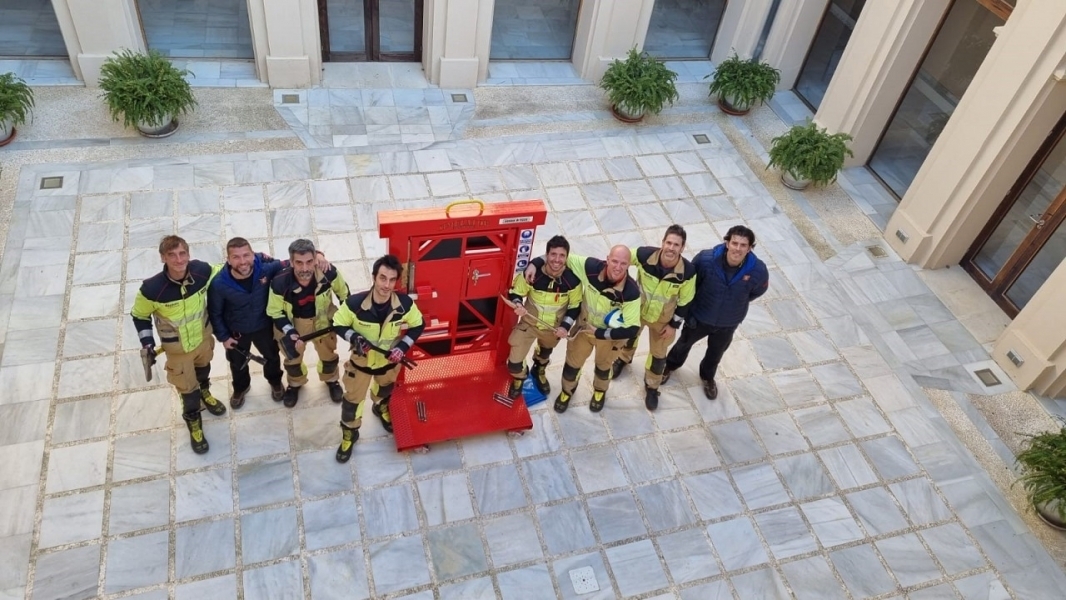 UrbanTech continúa formando a los bomberos españoles en apertura de puertas