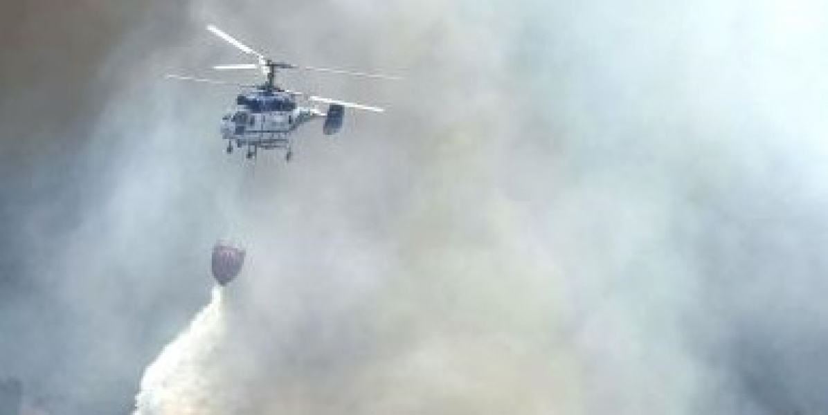Los medios aéreos en la extinción de incendios