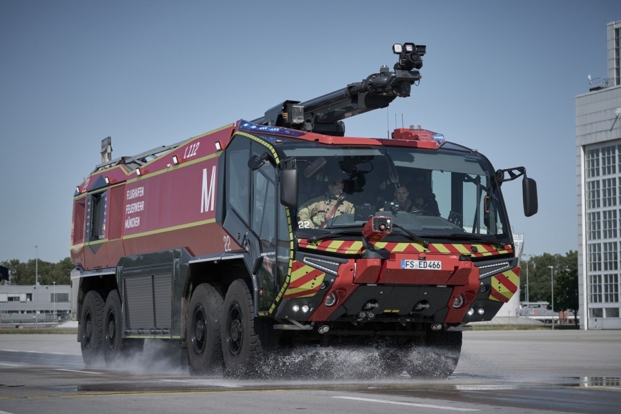 El cuerpo de bomberos del aeropuerto de Múnich fortalece sus prestaciones con Allison