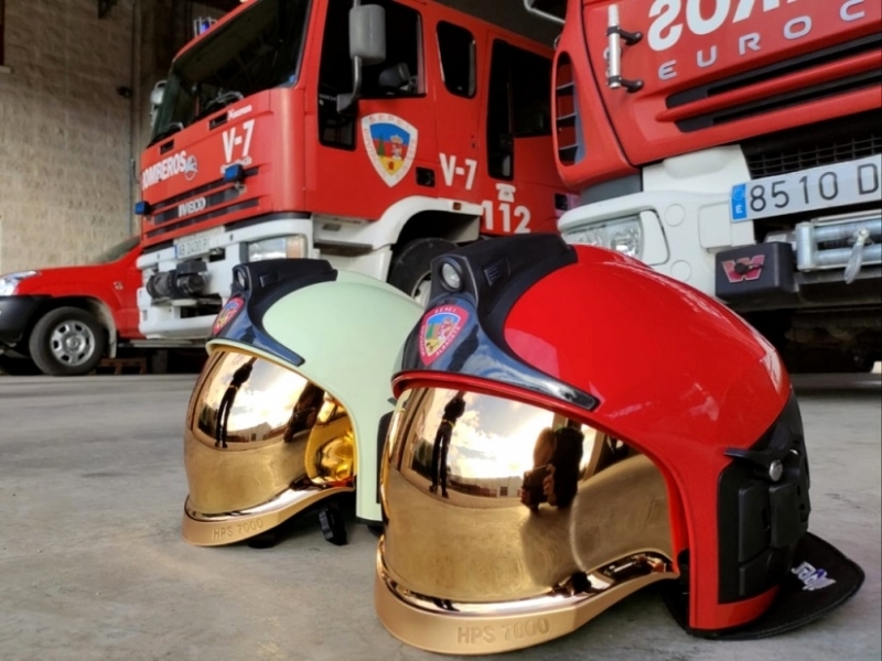 Los bomberos de Albacete reciben nuevos equipos de protección contra el frío 