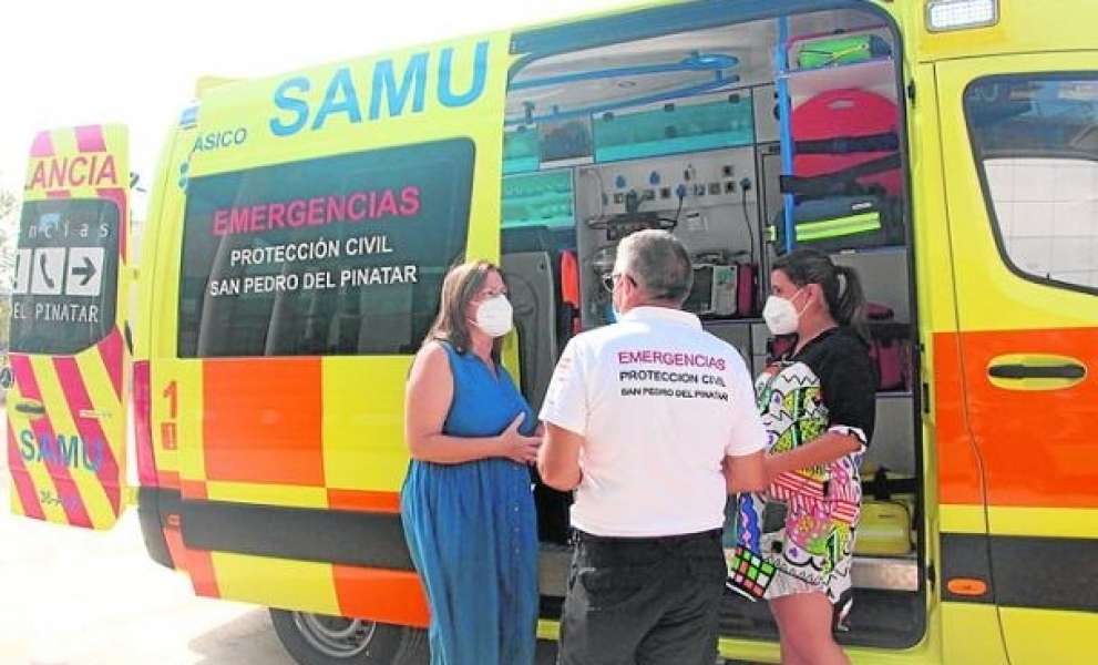 Nueva ambulancia Mercedes-Benz para San Pedro del Pinatar
