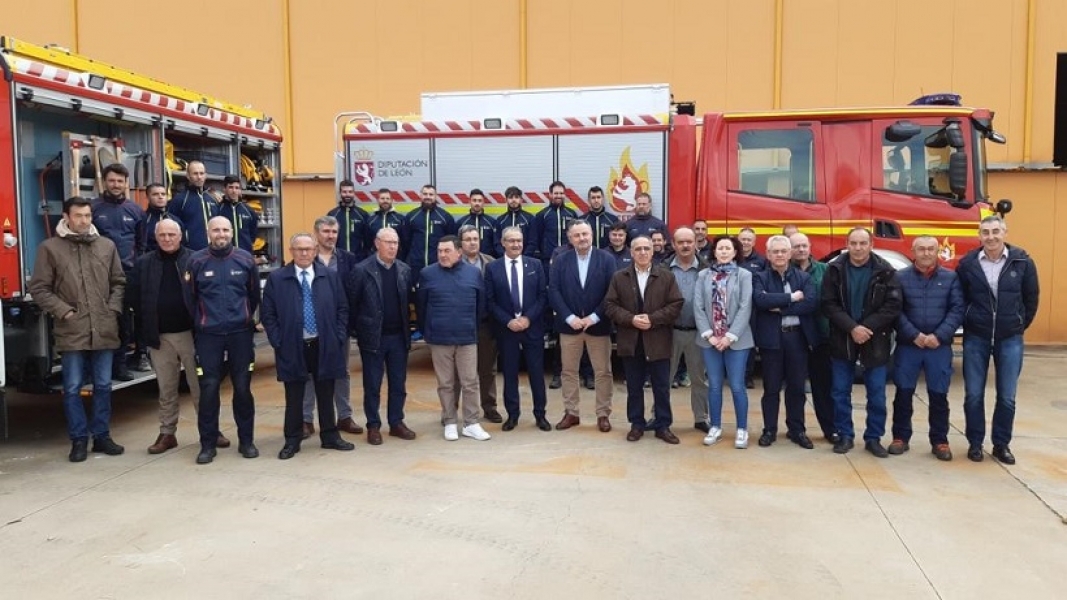 El parque de bomberos de Astorga dará cobertura a cerca de 30.000 habitantes