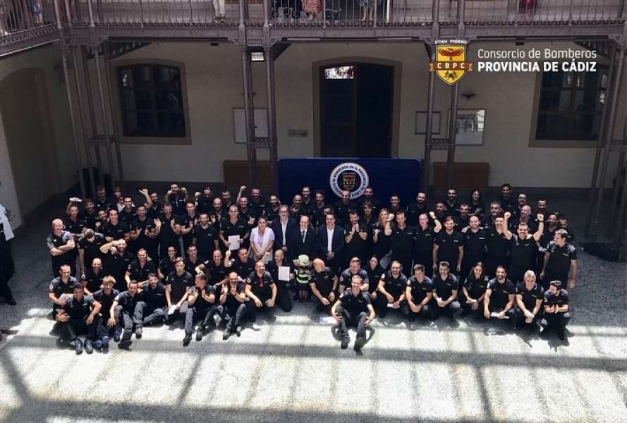 Setenta y dos efectivos se incorporan al cuerpo de bomberos de Cádiz 