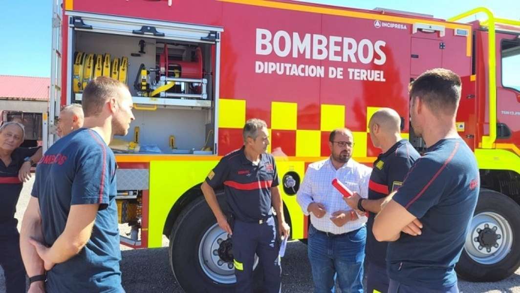 Nueva autobomba rural de MAN para los bomberos de la Diputación de Teruel 