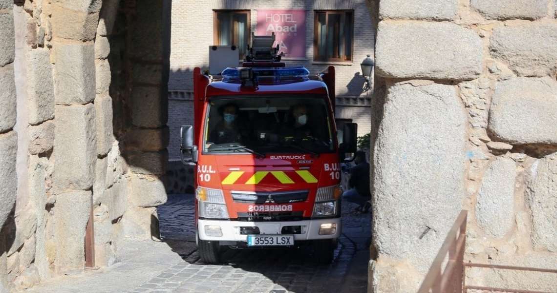 Nuevo BUL FUSO de Surtruck para los bomberos del Ayuntamiento de Toledo