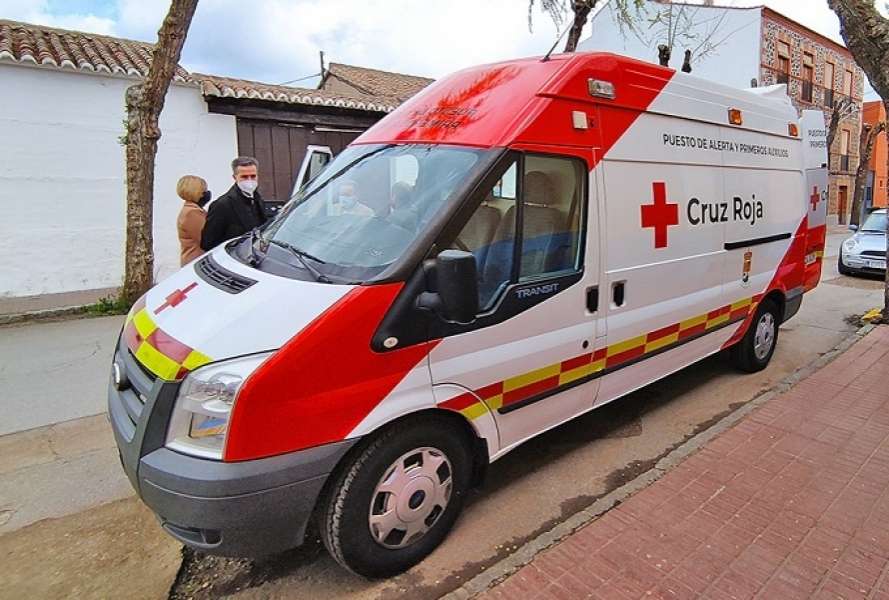 Cruz Roja convierte una antigua ambulancia en un vehículo PAPS 