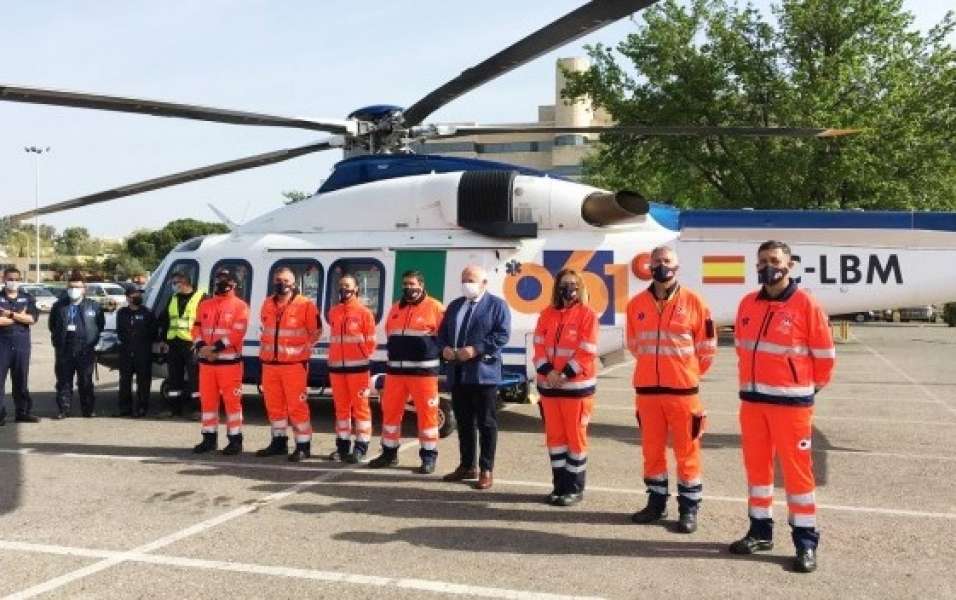 Andalucía, primera comunidad con helicóptero 061 para condiciones adversas