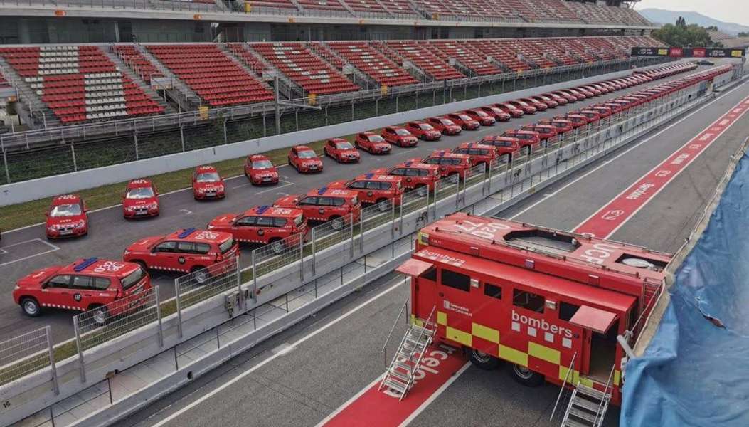 90 nuevos vehículos entregados a los bomberos de la Generalitat catalana