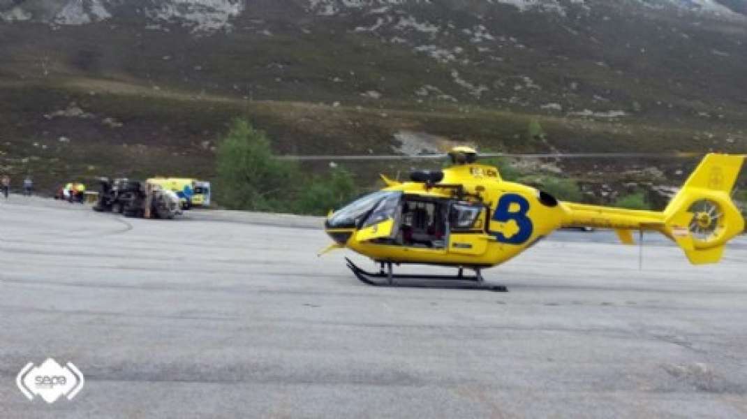El helicóptero medicalizado del SEPA bate récord de rescates con 87 operaciones