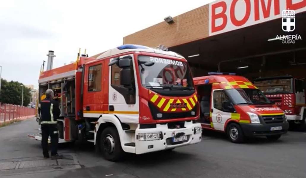 Los bomberos de Almería cuentan con nuevo BUP Iveco en su flota