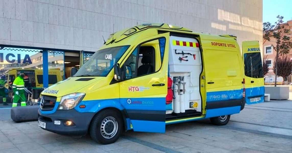 Nueva ambulancia Mercedes-Benz para San Fernando de Henares