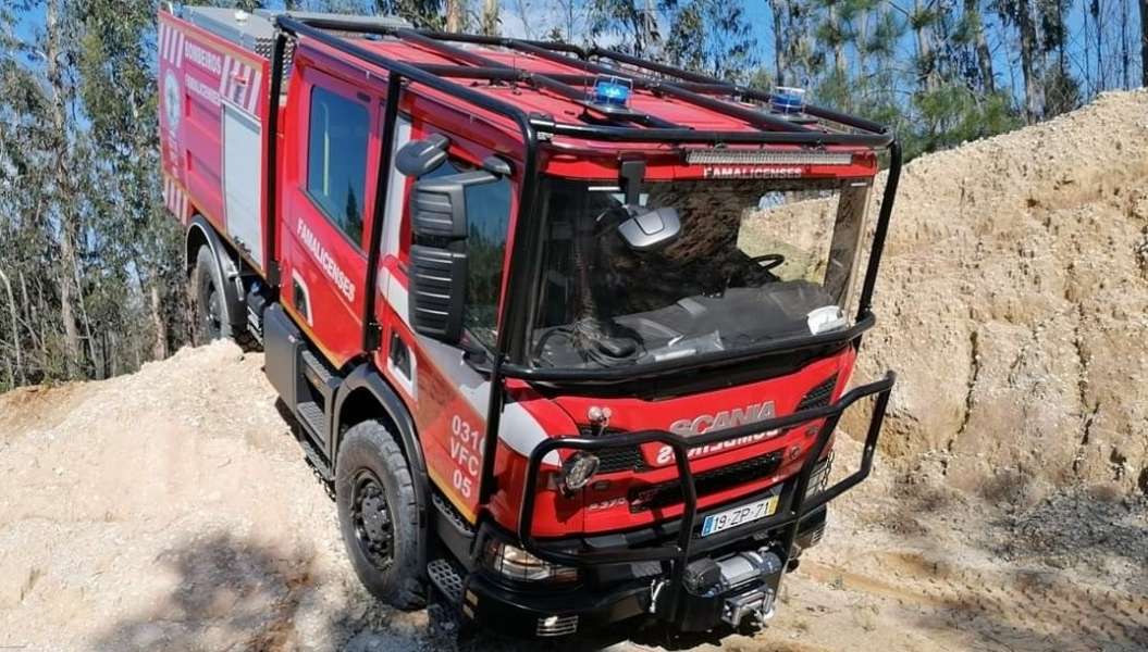 Nueva BRP Scania para los bomberos voluntarios Famalicenses (Portugal)