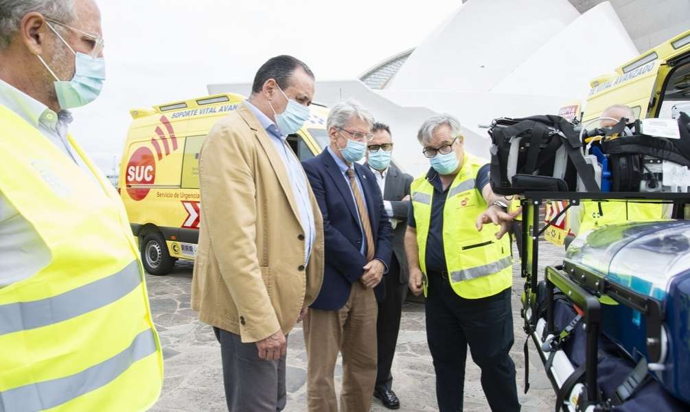 Renovación total y más ambulancias para el transporte sanitario de Canarias
