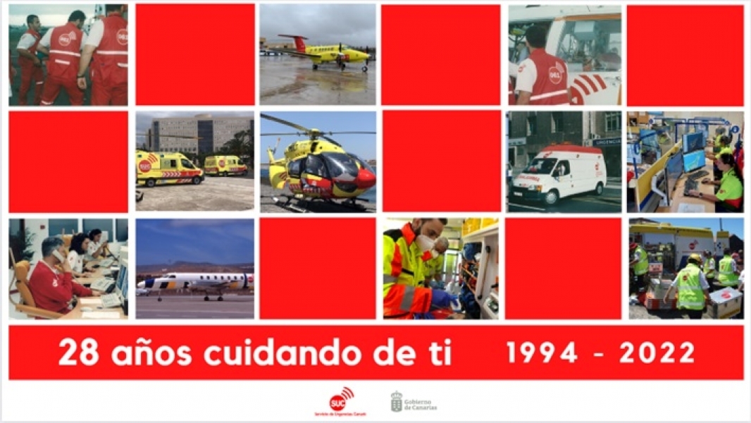 El Servicio de Urgencias Canario cumple 28 años 