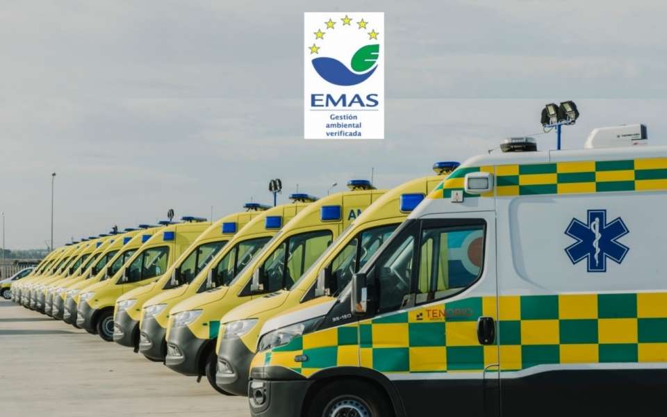 Ambulancias Tenorio obtiene el certificado EMAS