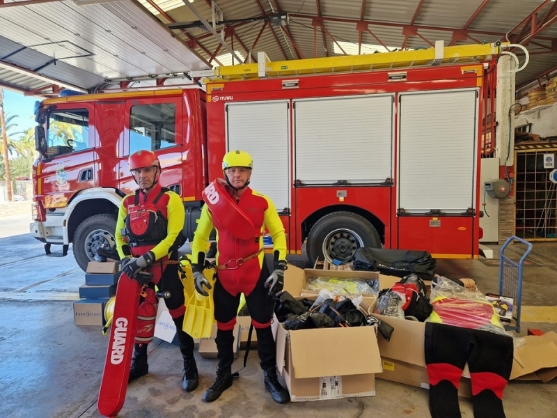Los bomberos de San Bartolomé de Tirajana renuevan su equipamiento 
