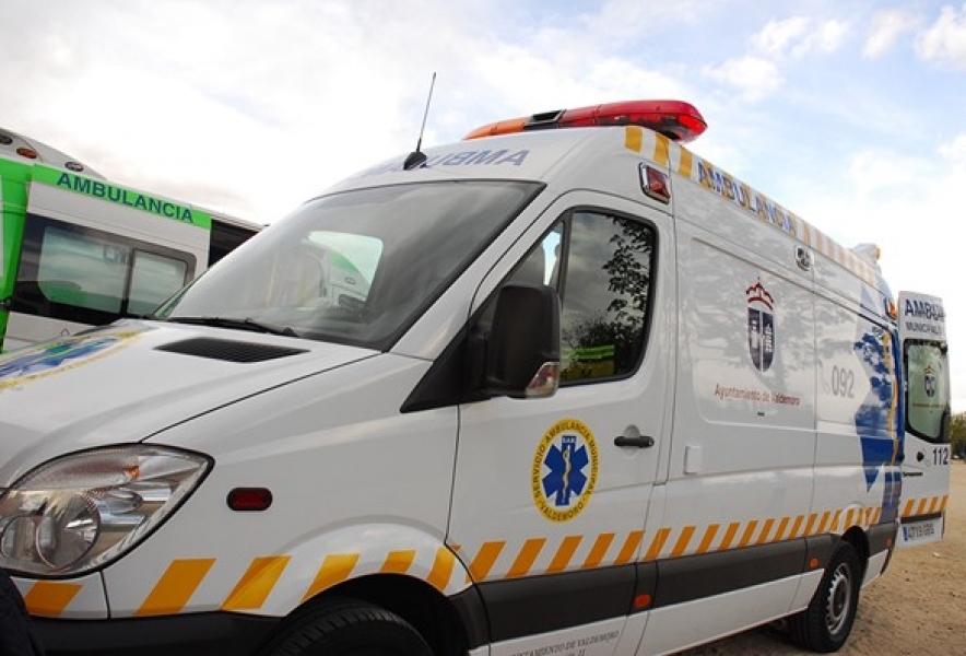 Valdemoro amplía su parque móvil municipal con una nueva ambulancia 
