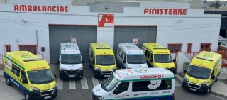 La empresa de transporte sanitario continúa con la renovación de su parque móvil, un proceso que puso en marcha en 2022 con la adquisición de otras nueve ambulancias. 