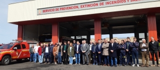 La Diputación de León ultima el equipamiento de las instalaciones, que empezarán a funcionar a partir de abril y contarán con 16 profesionales: un sargento, cinco cabos y diez bomberos.