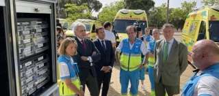 Con una inversión de 17 millones de euros, se han adquirido 43 ambulancias de Soporte Vital Avanzado, 25 Vehículos de Intervención Rápida y 64 Unidades de Atención Domiciliaria. 